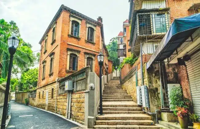 Ancient buildings in Gulangyu Island, Xiamen