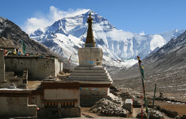 Tibet Rongbuk Monastery
