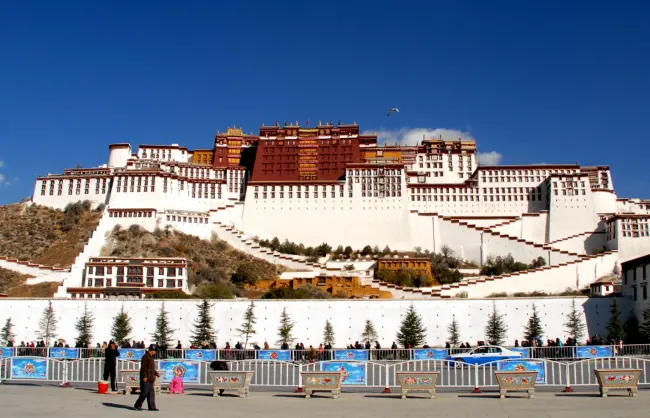 Potala Palace in Lhasa