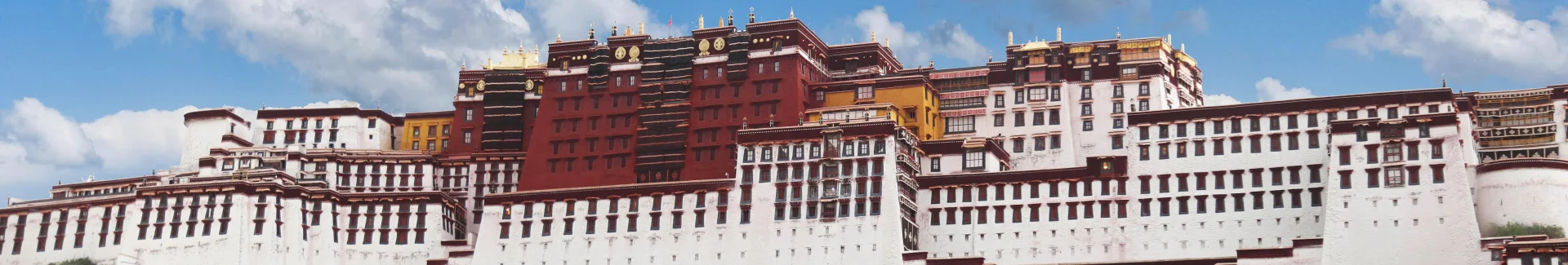 Tibet Lhasa Potala Palace head