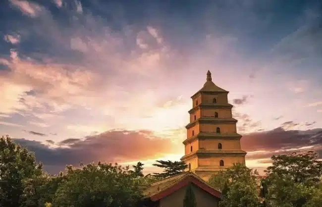 Xian Big Wild Goose Pagoda
