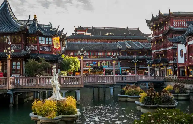Shanghai Yu Garden in Winter