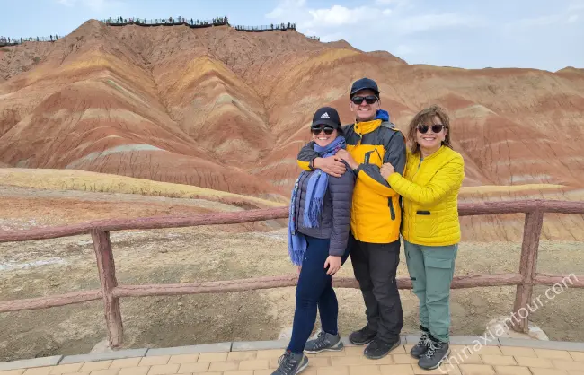 Zhangye Rainbow Mountains Tour